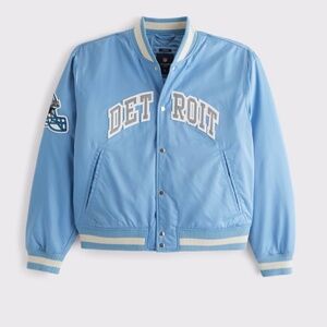 Detroit Lions Varsity Bomber Jacket